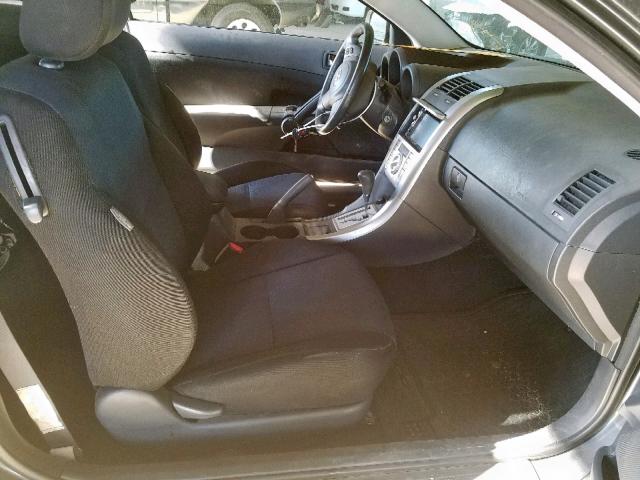 JTKDE167760072280 - 2006 TOYOTA SCION TC შავი ფოტო 5