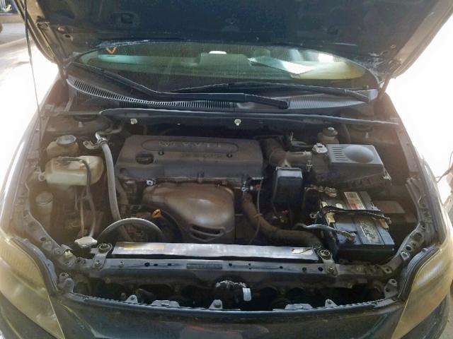 JTKDE167760072280 - 2006 TOYOTA SCION TC შავი ფოტო 7