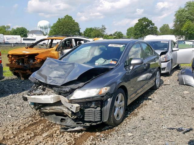 2HGFA1F66BH521863 - 2011 HONDA CIVIC LX-S Գրաֆիտ լուսանկար 2