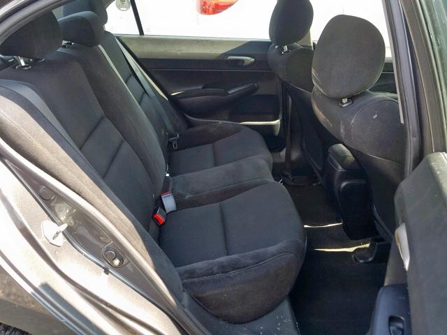 2HGFA1F66BH521863 - 2011 HONDA CIVIC LX-S Գրաֆիտ լուսանկար 6