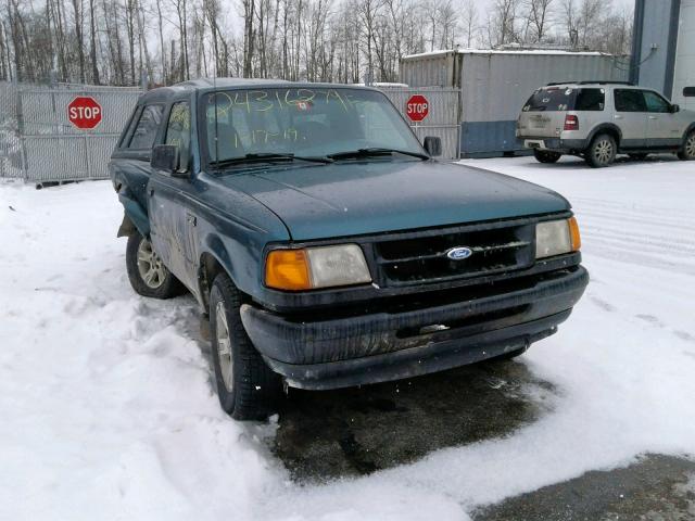 1FTCR10A2TTA29018 - 1996 FORD RANGER GREEN photo 1