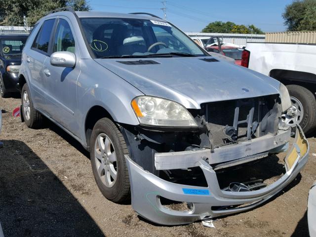 4JGBB86E87A220684 - 2007 MERCEDES-BENZ ML 350 SILVER photo 1