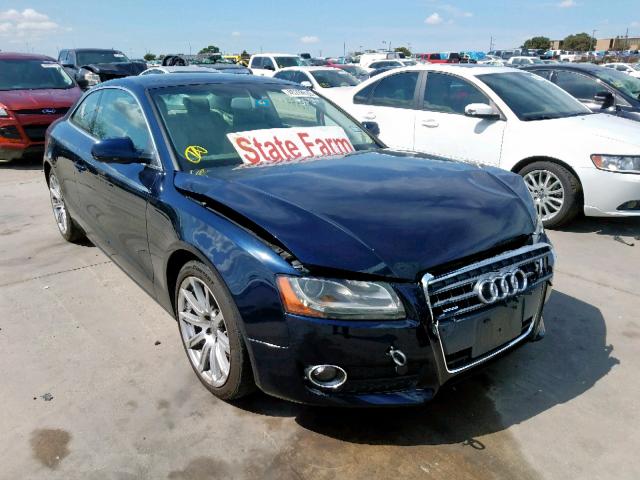 WAULFAFR8AA001123 - 2010 AUDI A5 PREMIUM BLUE photo 1