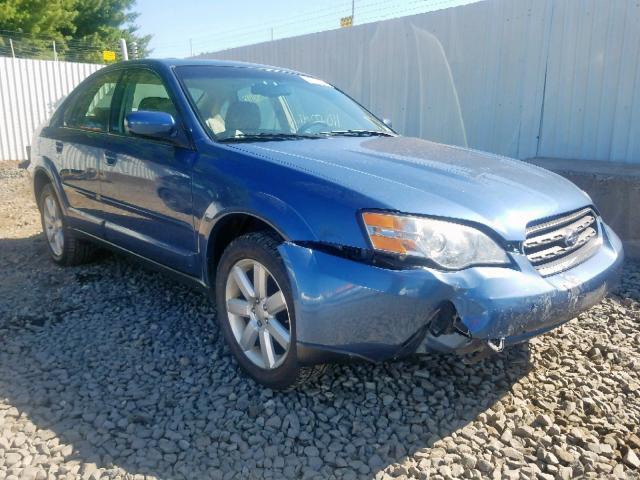 4S4BL62C677207581 - 2007 SUBARU LEGACY OUT BLUE photo 1