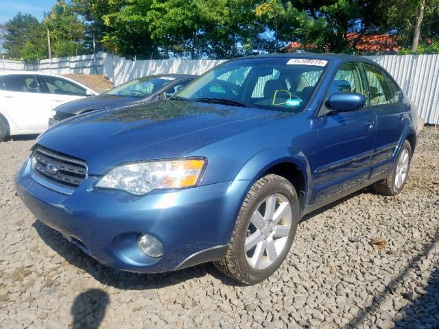 4S4BL62C677207581 - 2007 SUBARU LEGACY OUT BLUE photo 2