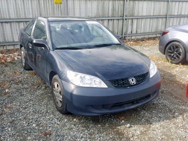 1HGEM21144L044599 - 2004 HONDA CIVIC DX V BLACK photo 1