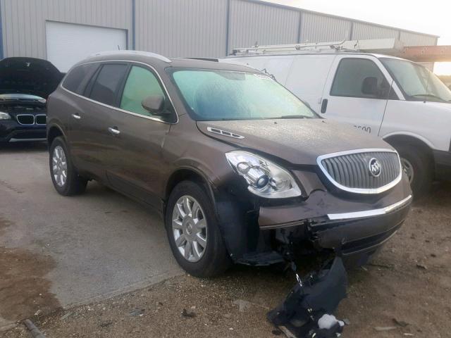 5GAKRDED1CJ387496 - 2012 BUICK ENCLAVE BROWN photo 1