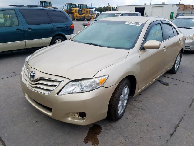 4T4BF3EK6BR145530 - 2011 TOYOTA CAMRY BASE TAN photo 2