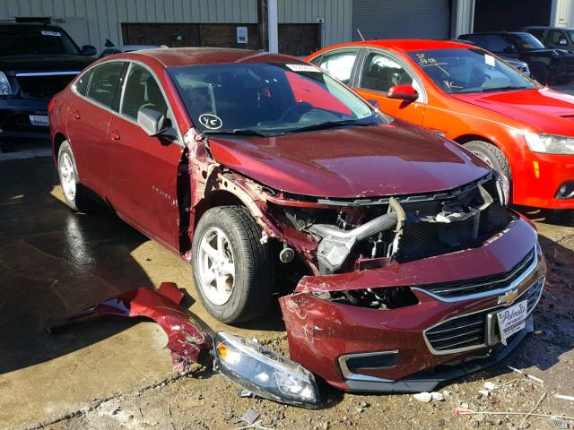 1G1ZB5ST4GF263713 - 2016 CHEVROLET MALIBU LS 红色 照片 1