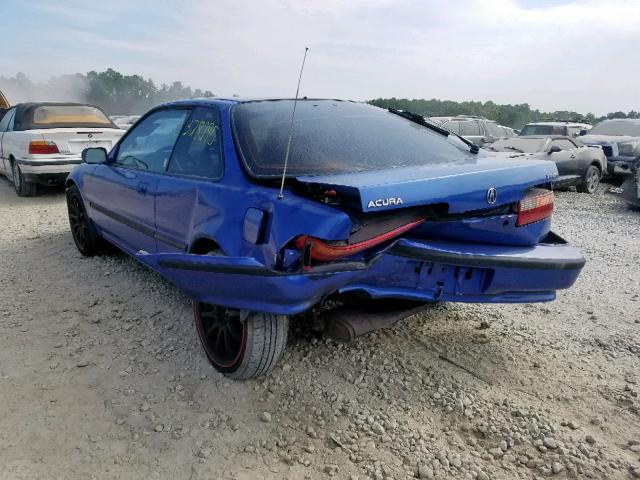 JH4DA9350PS023219 - 1993 ACURA INTEGRA LS BLUE photo 3