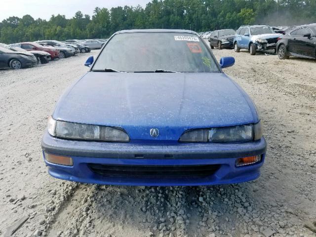 JH4DA9350PS023219 - 1993 ACURA INTEGRA LS BLUE photo 9