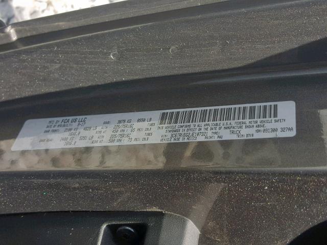 3C6TRVBG2JE107321 - 2018 RAM PROMASTER 石墨色 照片 10