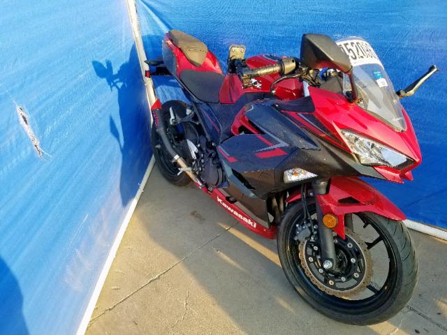 JKAEXKG17KDA28978 - 2019 KAWASAKI EX400 RED photo 1