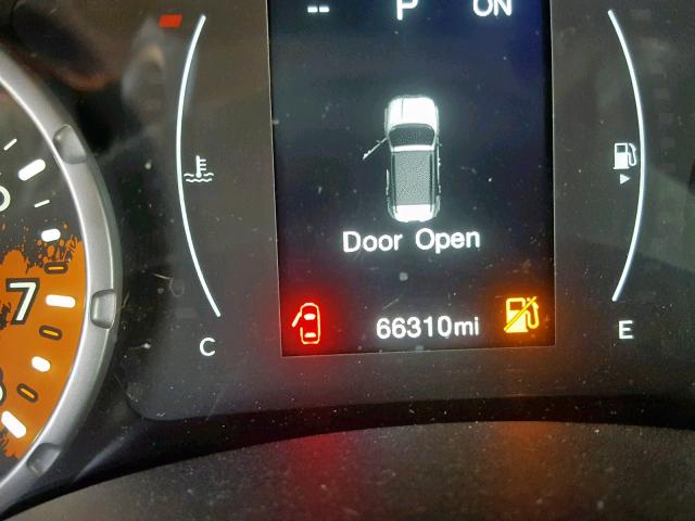 ZACCJBAB0HPG00447 - 2017 JEEP RENEGADE S GRAY photo 8