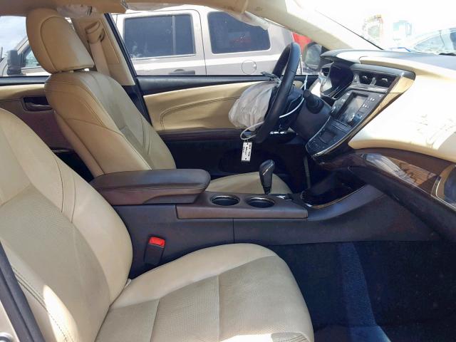 4T1BK1EB9DU021037 - 2013 TOYOTA AVALON BAS GOLD photo 5