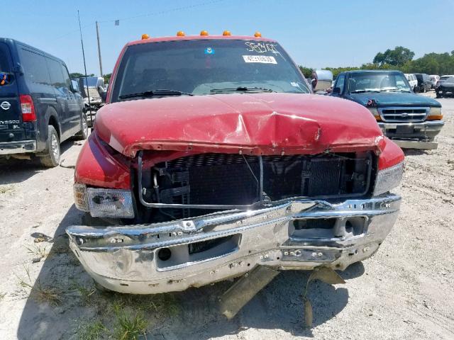 1B7MC36DXVJ612342 - 1997 DODGE RAM 3500 RED photo 9