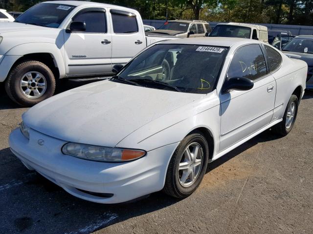 1G3NL12E54C212733 - 2004 OLDSMOBILE ALERO GL WHITE photo 2