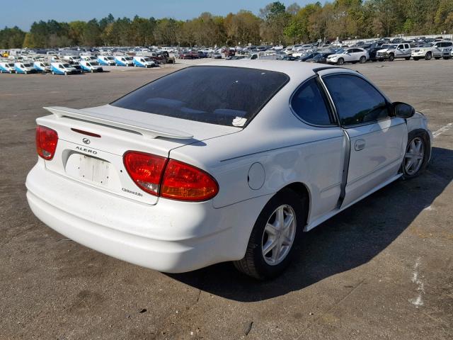 1G3NL12E54C212733 - 2004 OLDSMOBILE ALERO GL WHITE photo 4