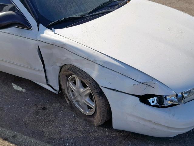 1G3NL12E54C212733 - 2004 OLDSMOBILE ALERO GL WHITE photo 9