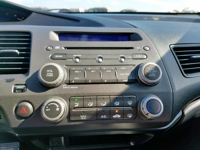 19XFA1F60AE073323 - 2010 HONDA CIVIC LX-S Boz foto 9