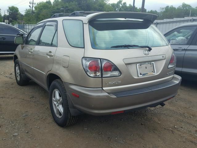 JTJGF10U720147065 - 2002 LEXUS RX 300 GOLD photo 3