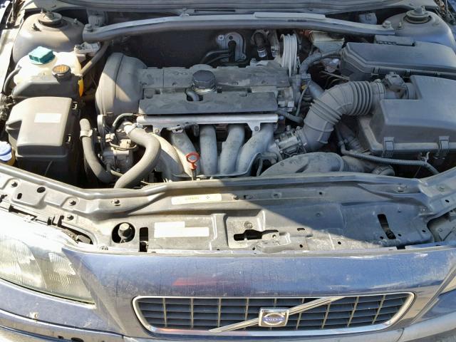 YV1RS61R622170298 - 2002 VOLVO S60 BLUE photo 7