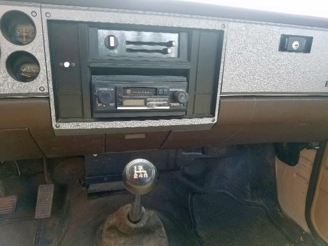 1GCCS14B9E0148891 - 1984 CHEVROLET S TRUCK S1 TAN photo 10