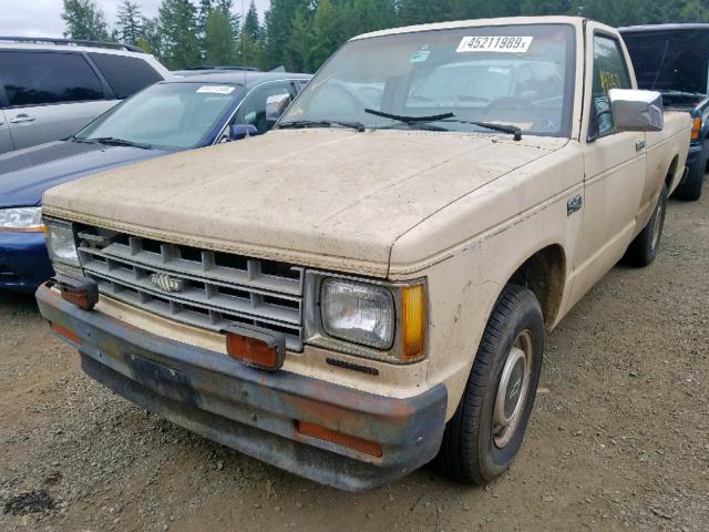 1GCCS14B9E0148891 - 1984 CHEVROLET S TRUCK S1 TAN photo 2