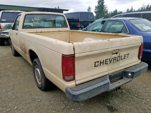 1GCCS14B9E0148891 - 1984 CHEVROLET S TRUCK S1 TAN photo 3