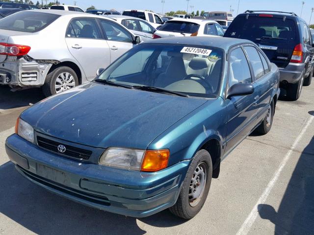 JT2EL56EXS7012253 - 1995 TOYOTA TERCEL DX GREEN photo 2