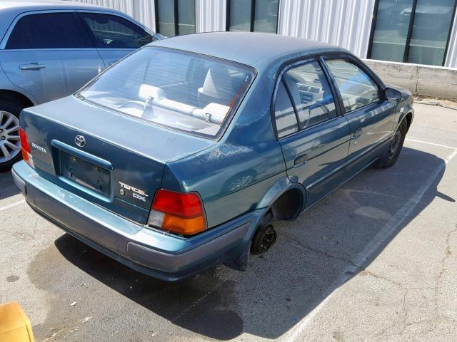 JT2EL56EXS7012253 - 1995 TOYOTA TERCEL DX GREEN photo 4