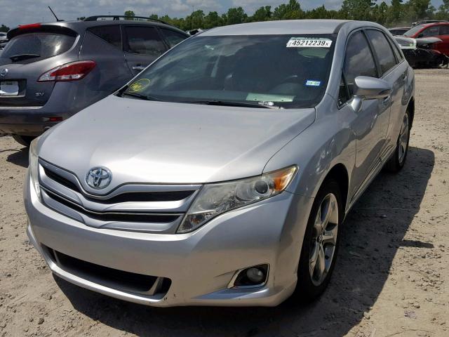 4T3ZK3BB4DU053982 - 2013 TOYOTA VENZA LE SILVER photo 2