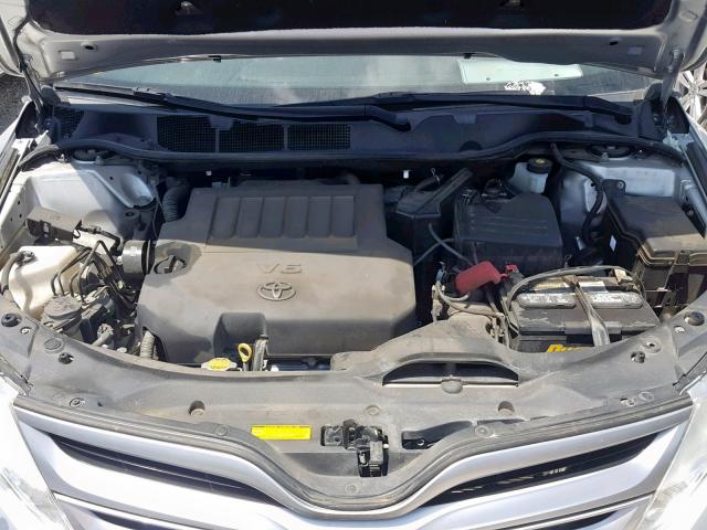 4T3ZK3BB4DU053982 - 2013 TOYOTA VENZA LE SILVER photo 7