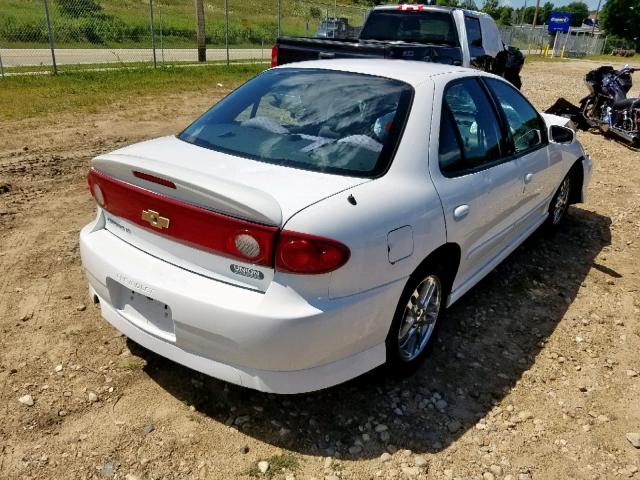 1G1JH52FX47192254 - 2004 CHEVROLET CAVALIER L WHITE photo 4