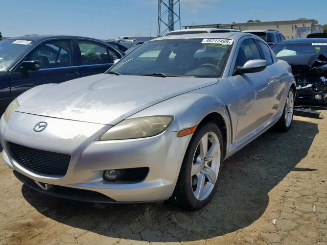 JM1FE173940120337 - 2004 MAZDA RX8 SILVER photo 2