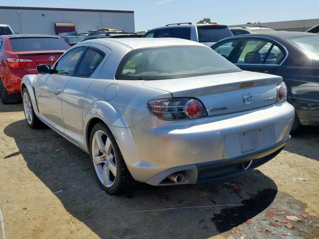 JM1FE173940120337 - 2004 MAZDA RX8 SILVER photo 3