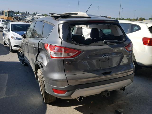 1FMCU9J92DUC71591 - 2013 FORD ESCAPE TIT SILVER photo 3