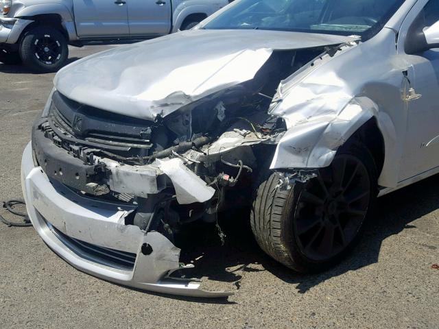 W08AT271385047116 - 2008 SATURN ASTRA XR SILVER photo 9