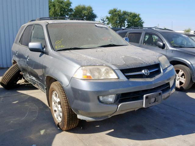 2HNYD188X2H519248 - 2002 ACURA MDX TOURIN GRAY photo 1