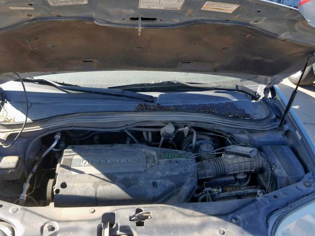 2HNYD188X2H519248 - 2002 ACURA MDX TOURIN GRAY photo 7