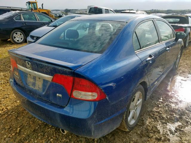 2HGFA1E62BH002052 - 2011 HONDA CIVIC LX-S Mavi foto 4