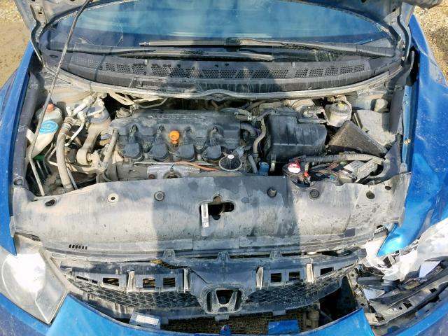 2HGFA1E62BH002052 - 2011 HONDA CIVIC LX-S Mavi foto 7
