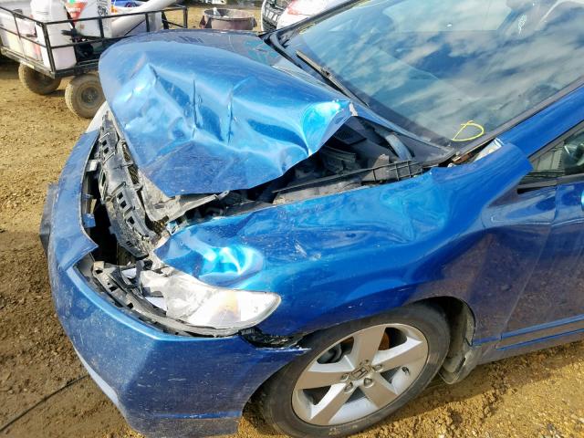 2HGFA1E62BH002052 - 2011 HONDA CIVIC LX-S Mavi foto 9