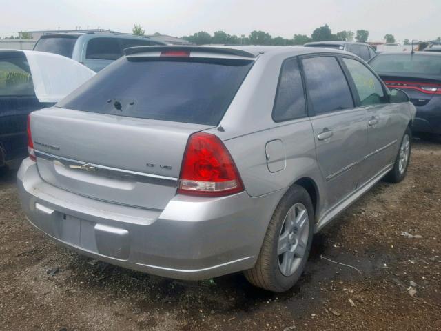 1G1ZT638X6F181870 - 2006 CHEVROLET MALIBU MAX 银色 照片 4
