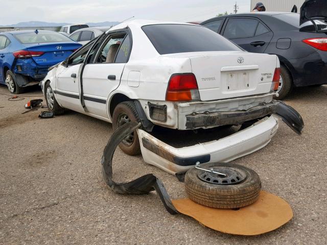 JT2EL56E8S0097330 - 1995 TOYOTA TERCEL DX WHITE photo 3