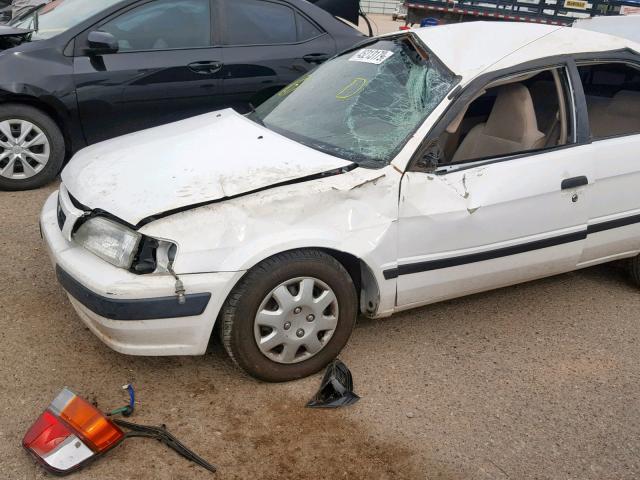 JT2EL56E8S0097330 - 1995 TOYOTA TERCEL DX WHITE photo 9