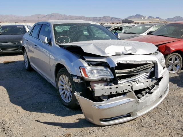 2C3CCAAG6CH133095 - 2012 CHRYSLER 300 SILVER photo 1