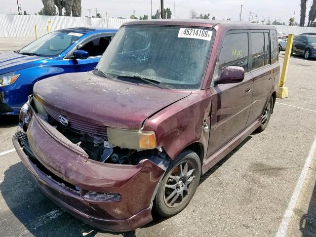 JTLKT324164056052 - 2006 TOYOTA SCION XB 紫色 照片 2