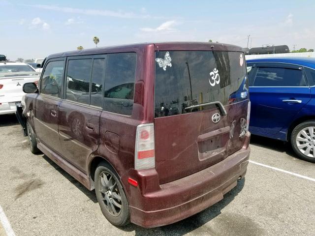 JTLKT324164056052 - 2006 TOYOTA SCION XB 紫色 照片 3