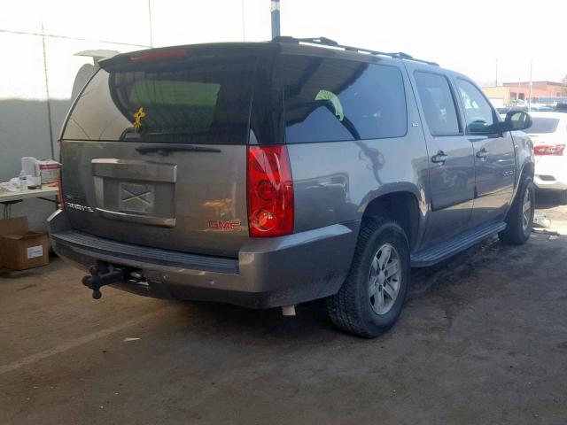 1GKFK16358R182799 - 2008 GMC YUKON XL K GRAY photo 4